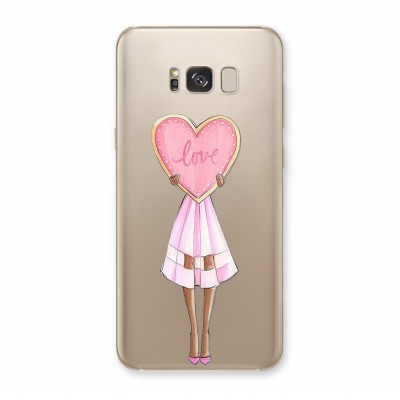 Husa Samsung Galaxy S8 Plus Silicon Premium LOVE HEART